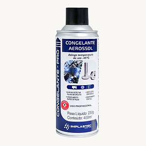 Congelante Aerossol Pro 230g 400ml - Implastec - 23012