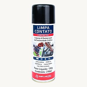 Limpa Contato Spray Contactec 217g 350ml - Implastec - 21712