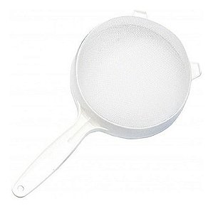Peneira Coador Plástico Jolly 10cm Tela Grossa