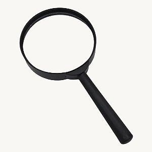 Lupa de Mão 100mm Lente de Aumento - DT1805