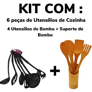 Kit Utensílios Para Cozinha 10 Peças