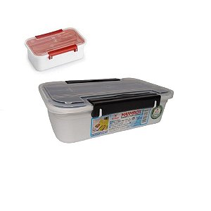 Marmita com Travas e Talheres 780ml - Nitron - 124