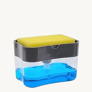 Dispenser Porta Sabão Detergente 2 em 1 - D0806