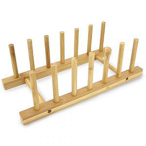 Escorredor de Pratos de Bambu Clink - CK4520