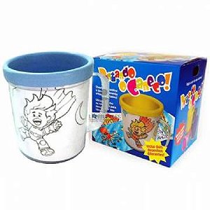 Caneca Para Colorir - Pintando O Caneco 350ml - 105