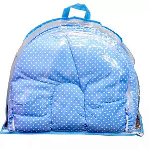 Berço Portátil Acolchoado P/ Bebê Mosquiteiro Pais & Filhos - 7842