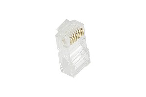 Terminal Conector RJ45 Pacote Com 100 Unidades - XC-CRJ