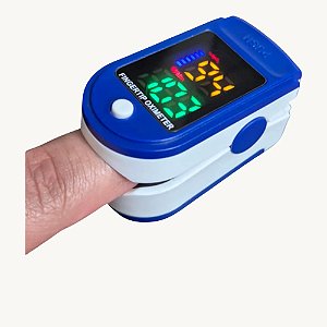 Oxímetro Digital de Dedo Medidor de Saturação de Oxigênio
