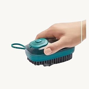Escova Multiuso Ergonômico com Dispenser para Sabão - 492
