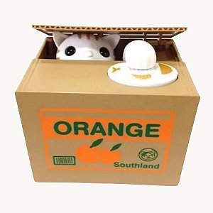Cofre Gatinho Rouba Moeda - AG8768