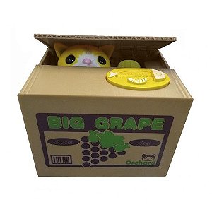 Cofre Gatinho Rouba Moeda - AG8768