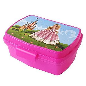 Lancheira Infantil Princesas com Bandeja - 645