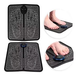 Tapete Massageador Elétrico Pês Relaxante Muscular - MA-860