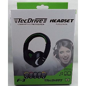 Fone de Ouvido Headset F-3 Amarelo X-CELL DS Tools