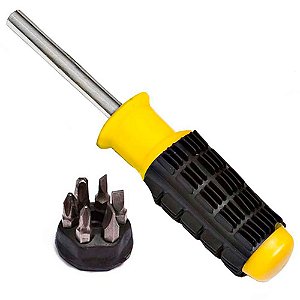 Chave com 6 Pontas Intercambiáveis  - FERR-241