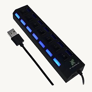 HUB USB 3.0 - 7 Portas - XC-HUB-7 X-Cell