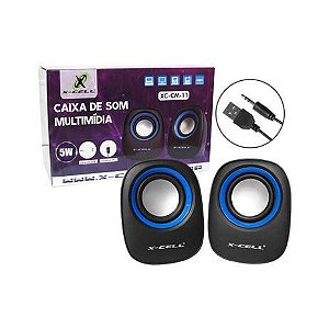 Caixa de Som Multimidia 5W - XC-CM-11 - X-CELL