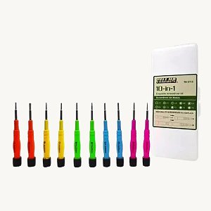 KIT Chaves Multiuso 10p em 1 p/Smartphones XC-KC-5112