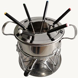 Jogo de Fondue Inox - 11 Peças AG 9057