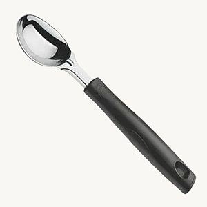 Colher de Inox para Sorvete Cabo de Plástico 20cm UCO183