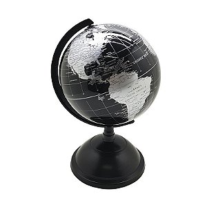Globo Terrestre Diametro 20cm/8" Altura com a base 30cm H200