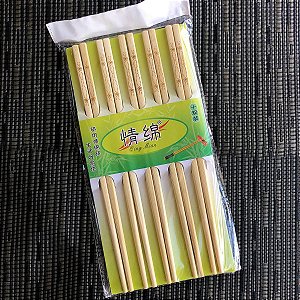 Kit Hashi de Bambu 10 pares - BJ6604