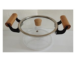 Caçarola De Vidro Com Tampa Vidro
