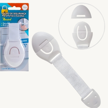 Fecho Trava de Segurança Prendedor Porta e Gavetas Segurança para Crianças e Animais 1 unidade - Art House