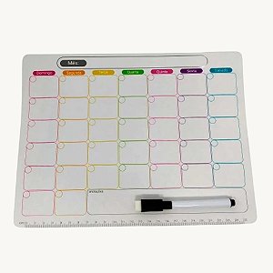 Lembrete Magnética, Imã de Geladeira, com Anotações e Caneta - Envio Sortido