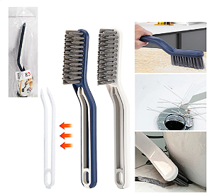 ESCOVA MULTIUSO OVAL COM PINCA + CABO PLASTICO ES8046