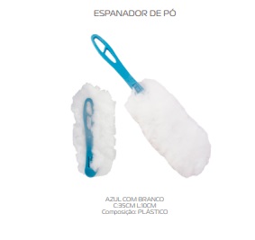 Espanador de Pó Plastico 35x10cm ULI048