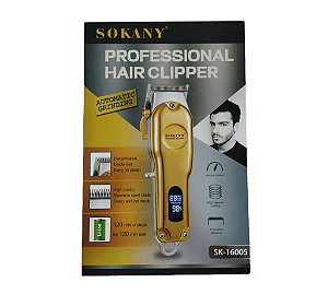 Máquina de Cortar Cabelo Profissional Sokany - SK-16005