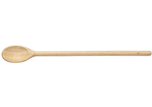 Colher de Pau Oval Cabo Liso 60cm Ref: 137 Stolf