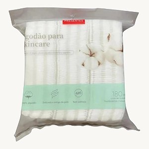 Discos de Algodão Skincare para Limpeza Facial com 180pcs