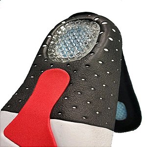 Palmilha Ortopédica Anti-Impacto Esportes de Impacto Silicone Corrida Gel MT075M