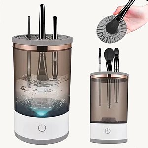 Lavador de Pincel Maquiagem Automático Limpeza Profissional