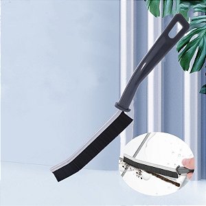 Escovas Multiuso com 3 Peças 23,5x2,5cm Profunda Raspador de Janelas, de Cantos - HES8119