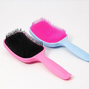 Escova de Cabelo Raquete Flex - Escova Desembaraçadora  - CORES SORTIDAS
