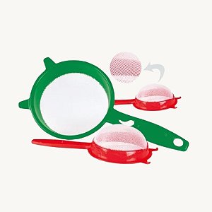 Kit de coador/paneira com 3 peças - Alves - 16-9