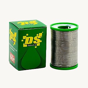 Solda em Fio DS LEAD FREE 99,0 x 0,3 x 0,7 1,0mm - 100G - Verde