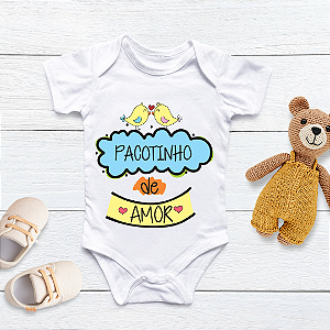 Body Personalizado Bebê Pacotinho de Amor