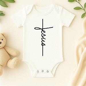 Body Personalizado Bebê  Jesus