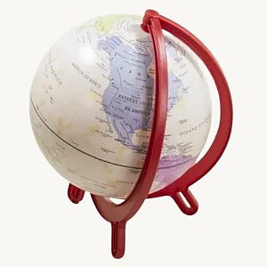 Globo Terrestre 16cm Giacomino - Ideal para Estudo e Decoração