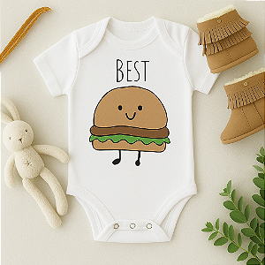 Body Bebê Personalizado Best