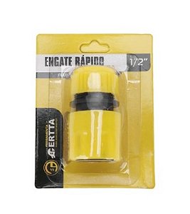 Engate para Mangueira 1/2" Plástico Resistente - 3,3x6cm - FJA016
