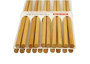 Kit Hashi de Bambu 10 Pares - DT2101