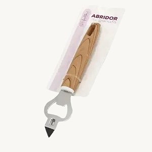 Abridor de Garrafa Plástico e Inox 18,5x4cm - UCO420