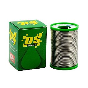 Solda em Fio DS LEAD FREE 99,0 x 0,3 x 0,7 0,8mm - 100G - Verde