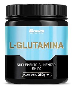 L-glutamina 250g Nutrição E Recuperação - Growth Supple