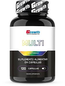 Multivitamínico (120 cáps) (nova fórmula) - Growth Supplements